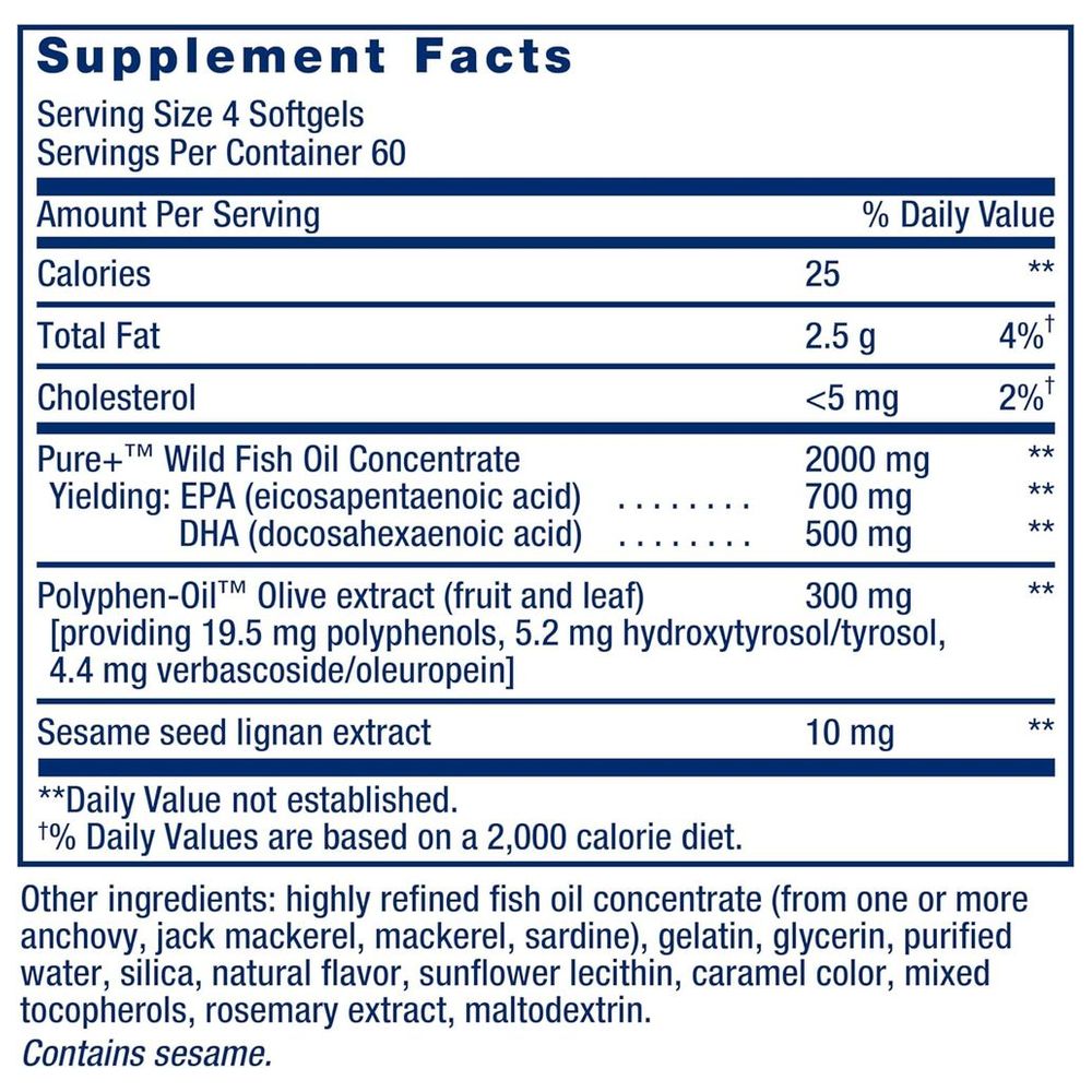 Life Extension - Super Omega-3 EPA-DHA Fish Oil - 240 Softgels