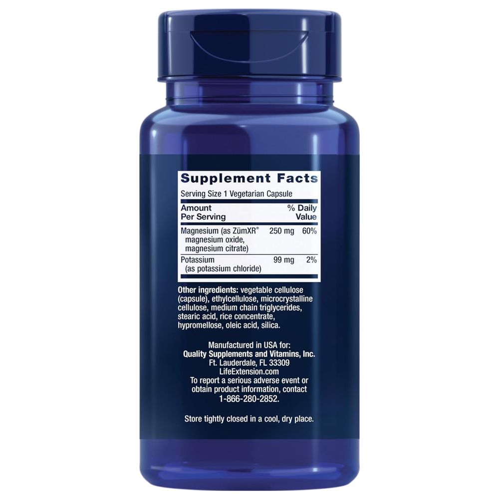 Life Extension - Potassium with Extended-Release Magnesium - 60 Veg Caps