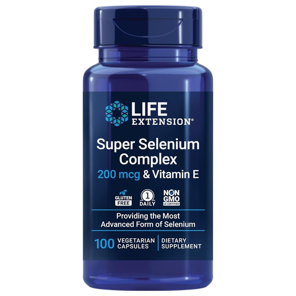 Life Extension - Super Selenium Complex with Vitamin E - 100 Veg Caps