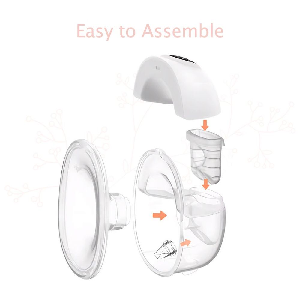 Blooming Blossom - Hands-Free Single Wearable Breast Pump