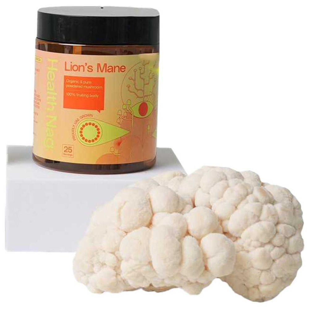 Health Nag - Lion's Mane Mushroom Powder - 25 Servings