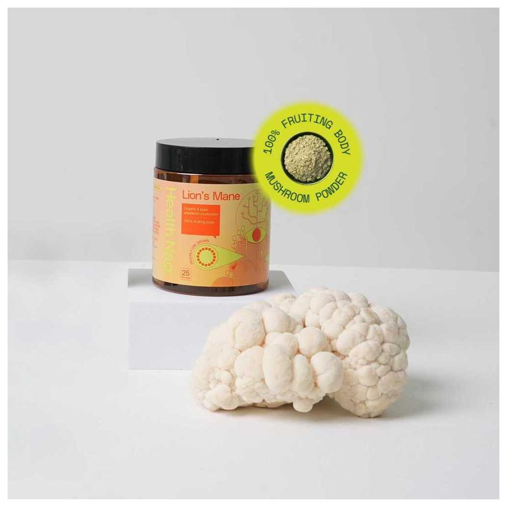 Health Nag - Lion's Mane Mushroom Powder - 25 Servings