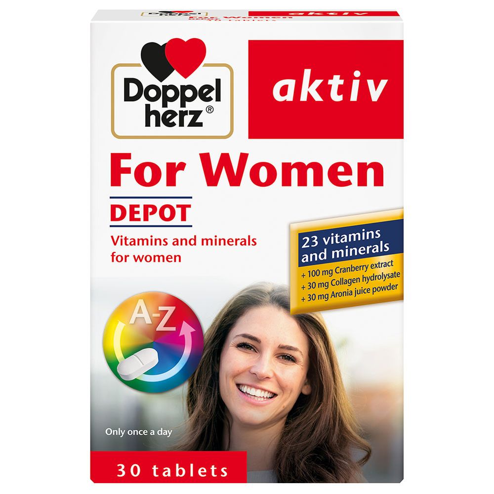 Doppelherz - Aktiv For Women Depot 30 Tablets