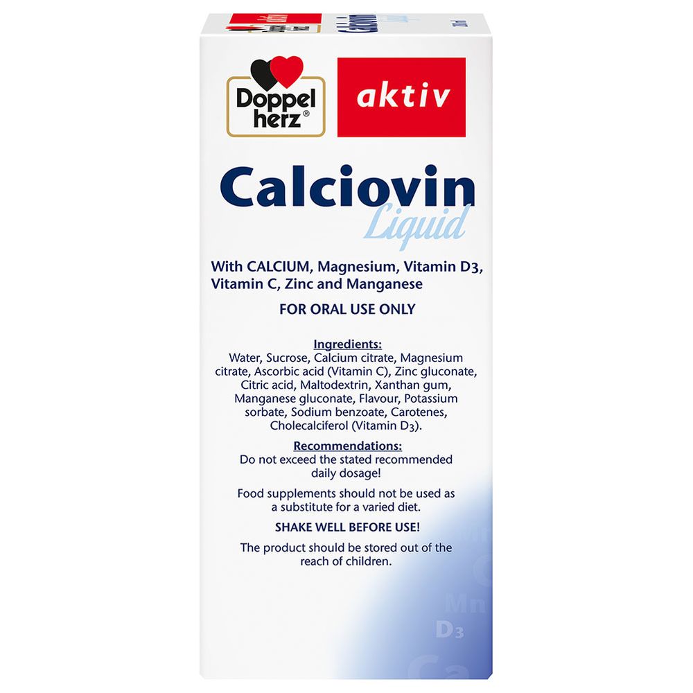 Doppelherz - Aktiv Calciovin Liquid 200 ml