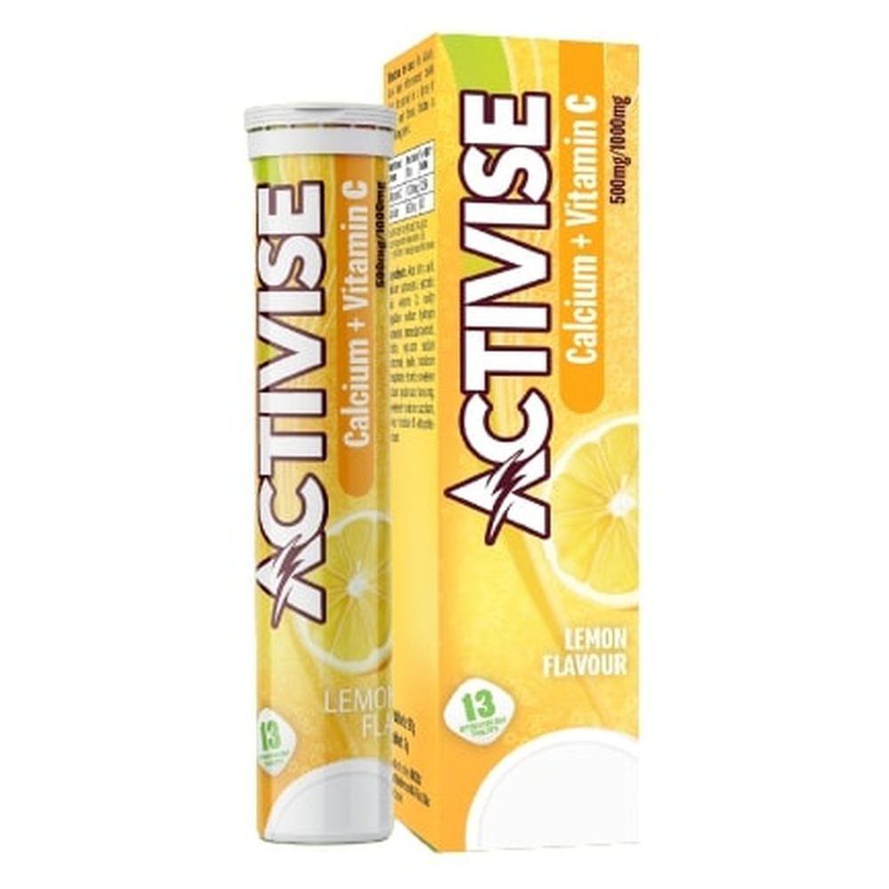 Activise Calcium Vitamin C Lemon Effervescent Tablet 13 s