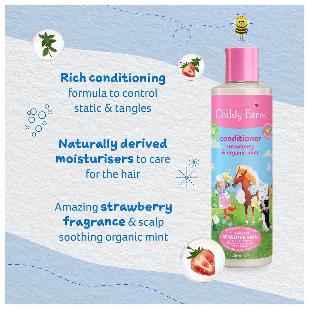 Childs Farm - Conditioner Strawberry & Organic Mint - 500Ml