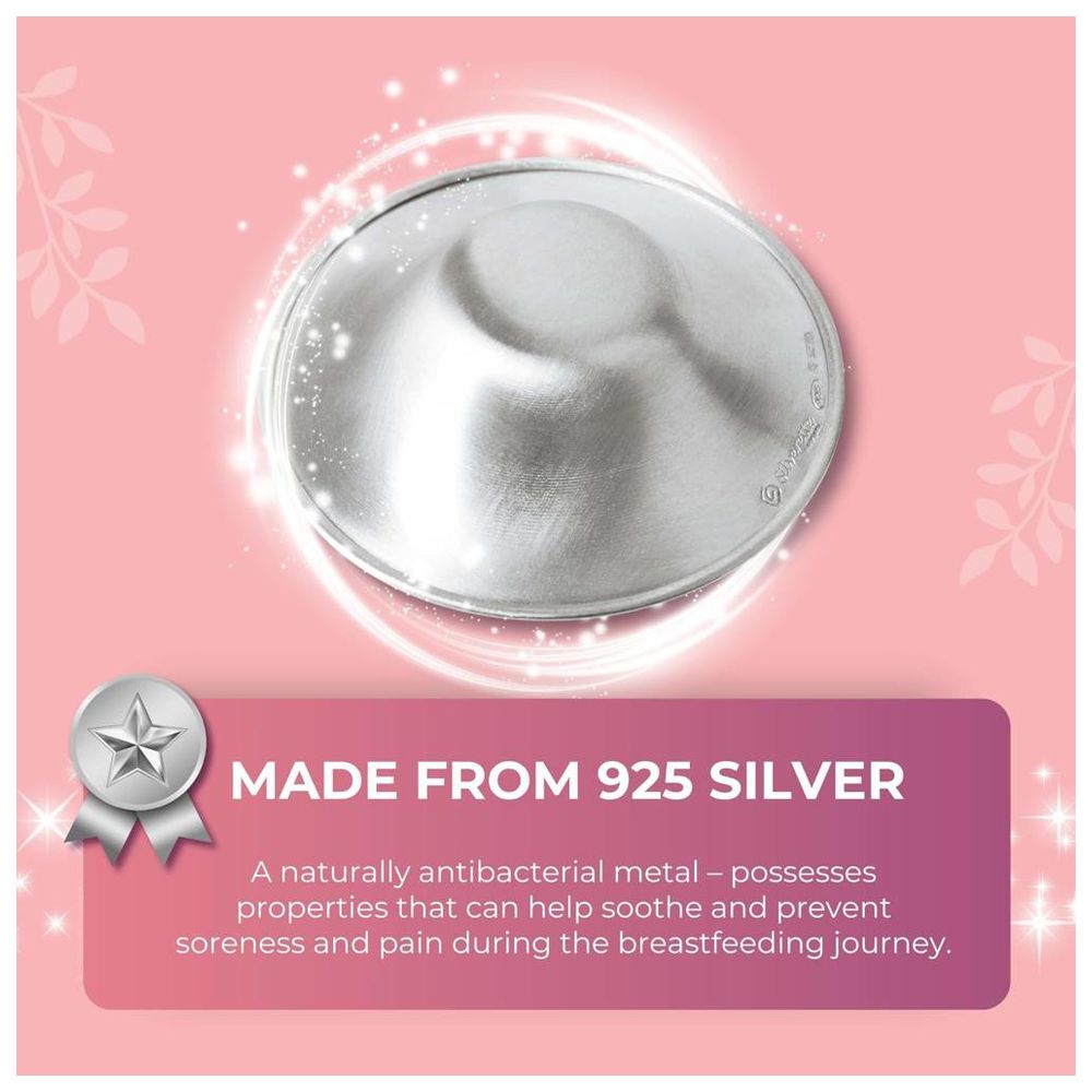 Silverette - Silver Nursing Cups With O-Feel - XL