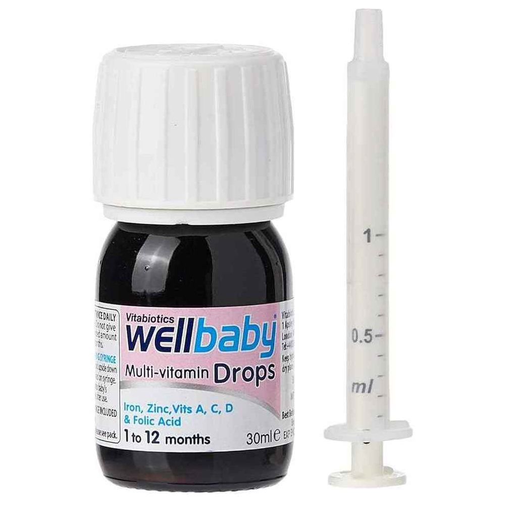 Vitabiotics - Wellbaby Multivitamin Drops - 30 ml