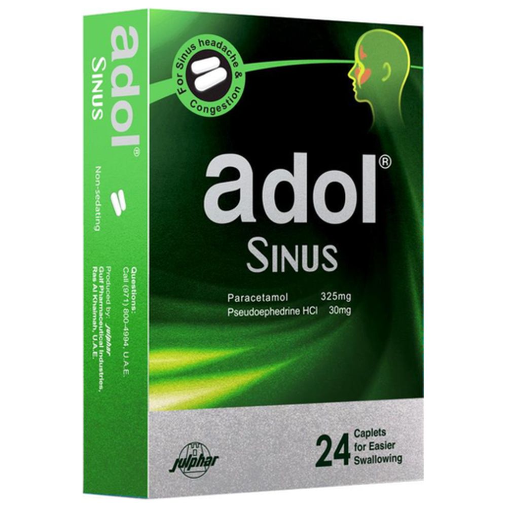 Adol Sinus - 24 Caplets