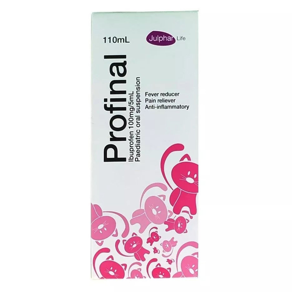 Julphar - Profinal Paediatric Oral Suspension - 110 ml