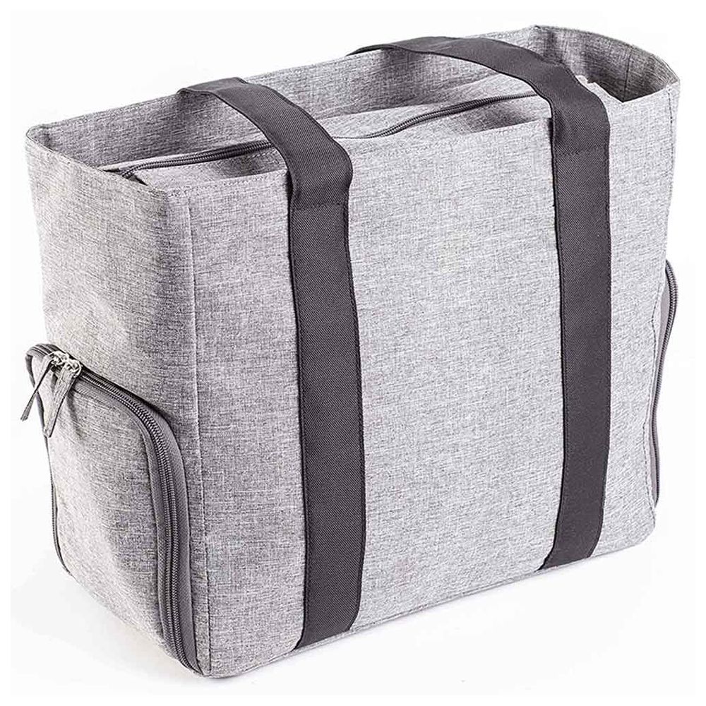 Dr. Brown's - Breast Pump Carryall Tote Bag For Web - Heather Grey