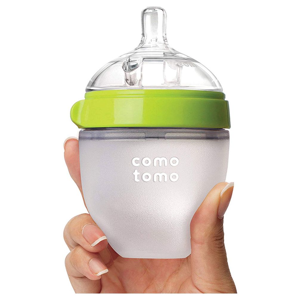 Comotomo - Natural Feel Baby Bottle 150ml - Green