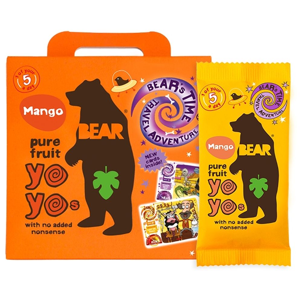 Bear - Mango Fruit Roll - 20g - Pack of 5