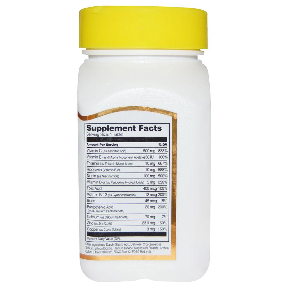 21st Century - Stress B + Zinc Tabs 66 Count