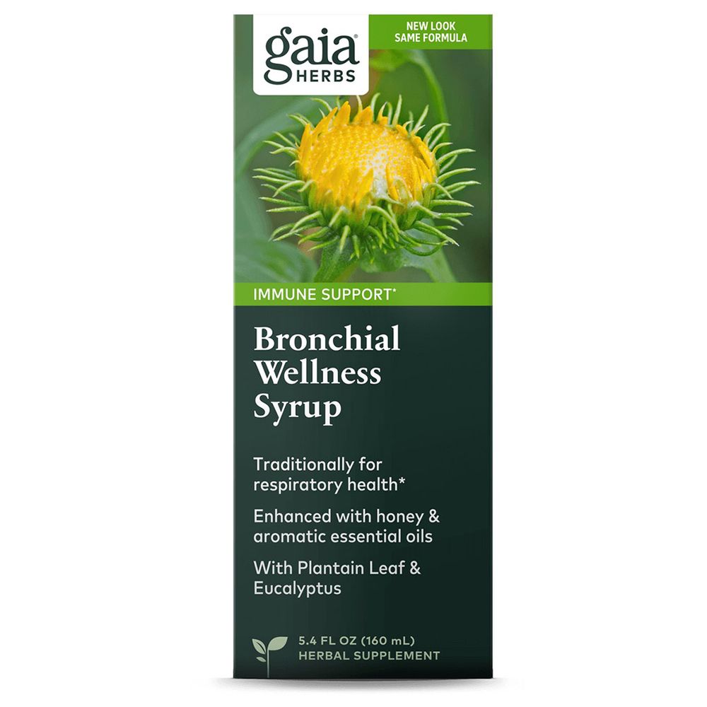 Gaia Herbs - Bronchial Wellness Syrup 5.4 fl. Ounce