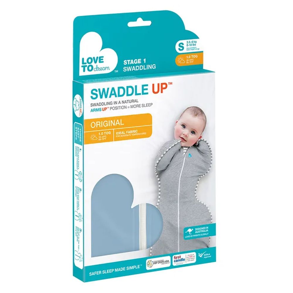 Love to Dream - Swaddle UP Original - Dusty Blue