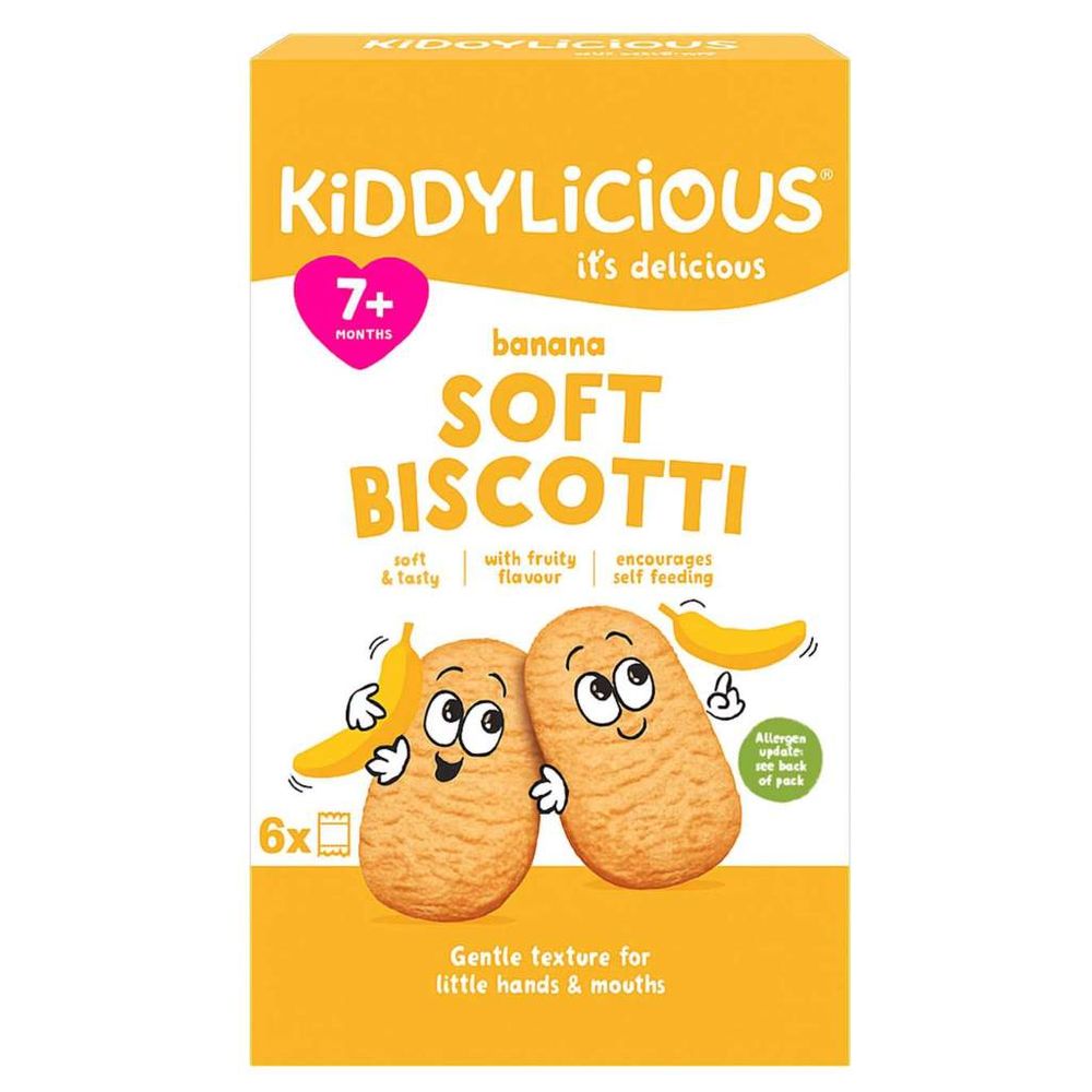 Kiddylicious - Banana Soft Biscotti