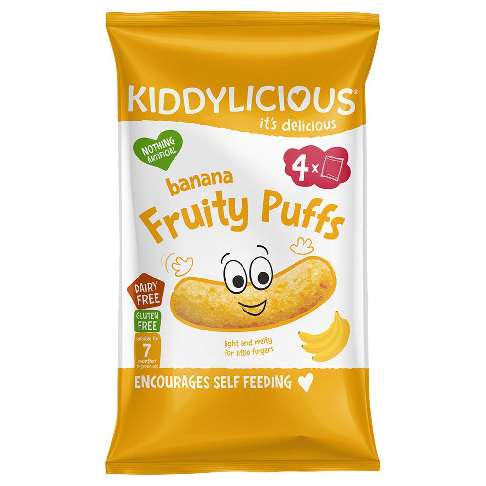 كيديليشوس - بافز الموز - 4 × 10غ