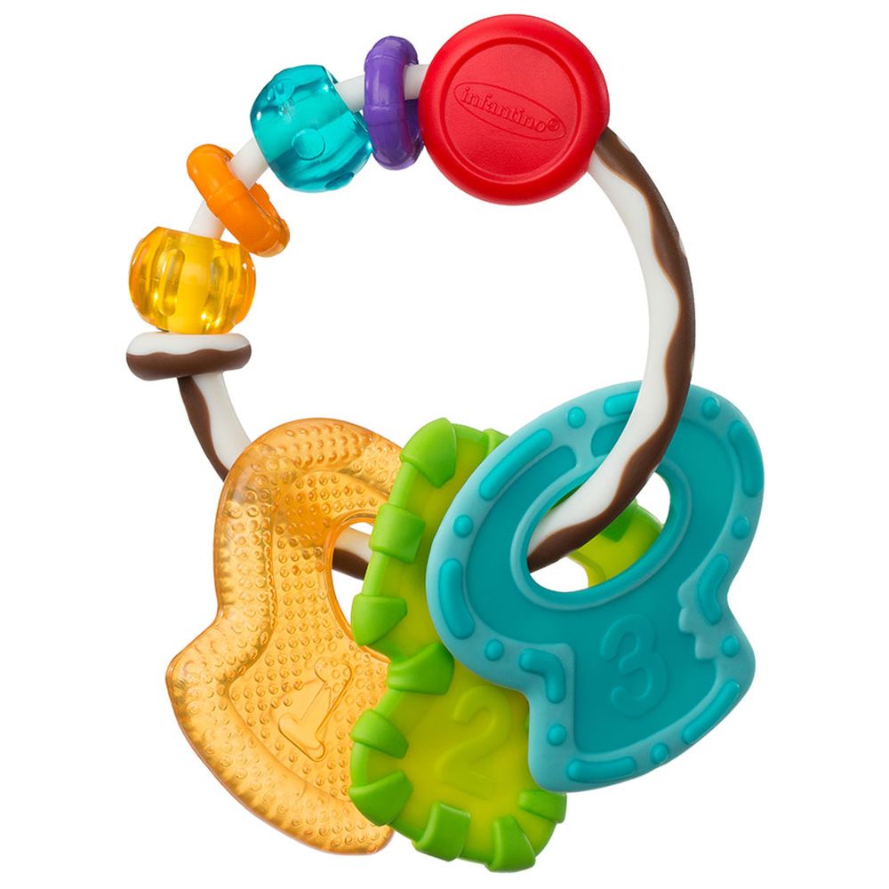 Infantino - Slide & Chew Teether Keys