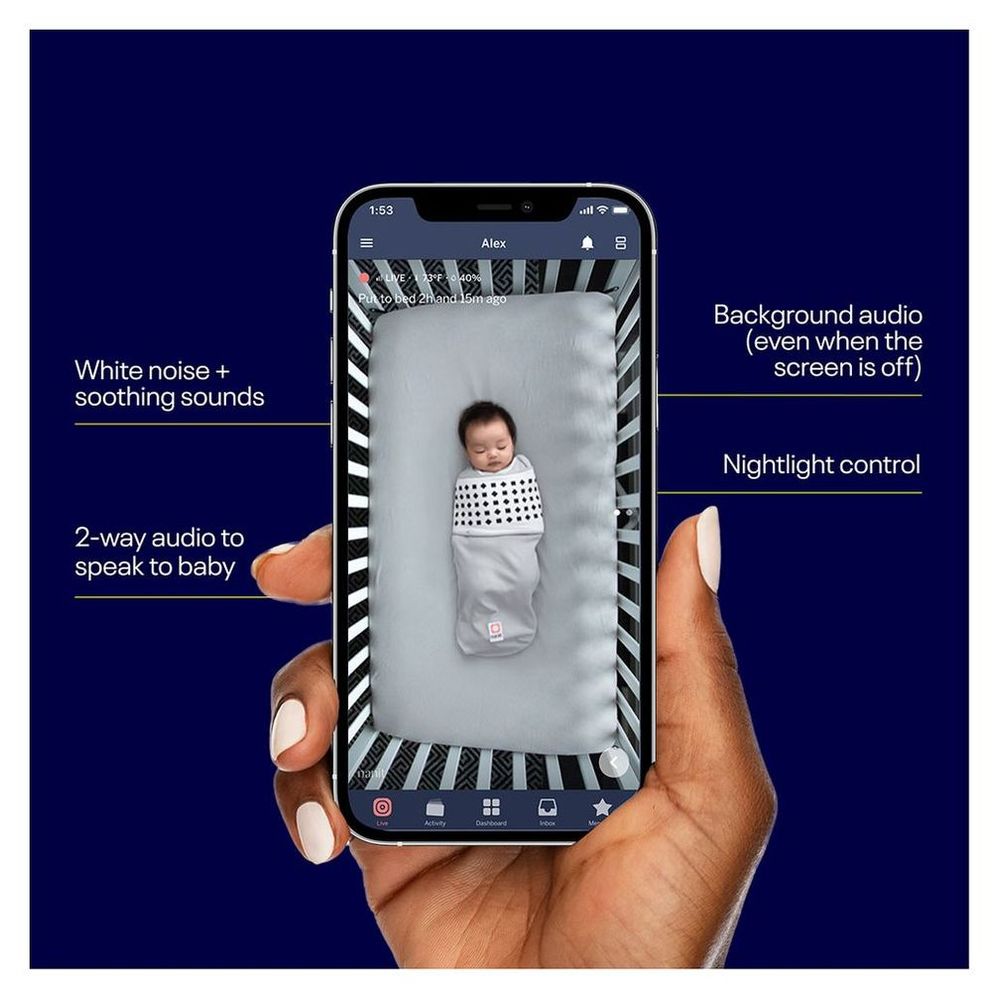 Nanit Pro Smart Baby Monitor & Floor Stand