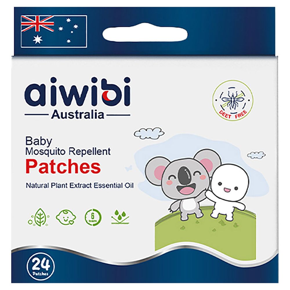 Aiwibi - Baby Mosquito Repellent - 24 Patches