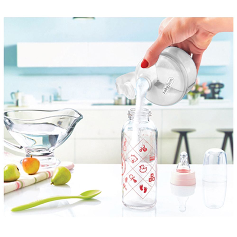 بيبي جيم - عبوة حليب بودرة - أبيض