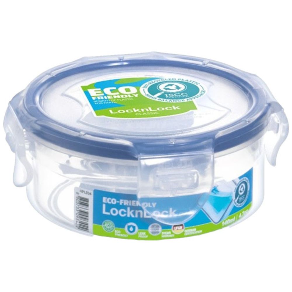 LocknLock - Round Food Container - 140ml - Clear