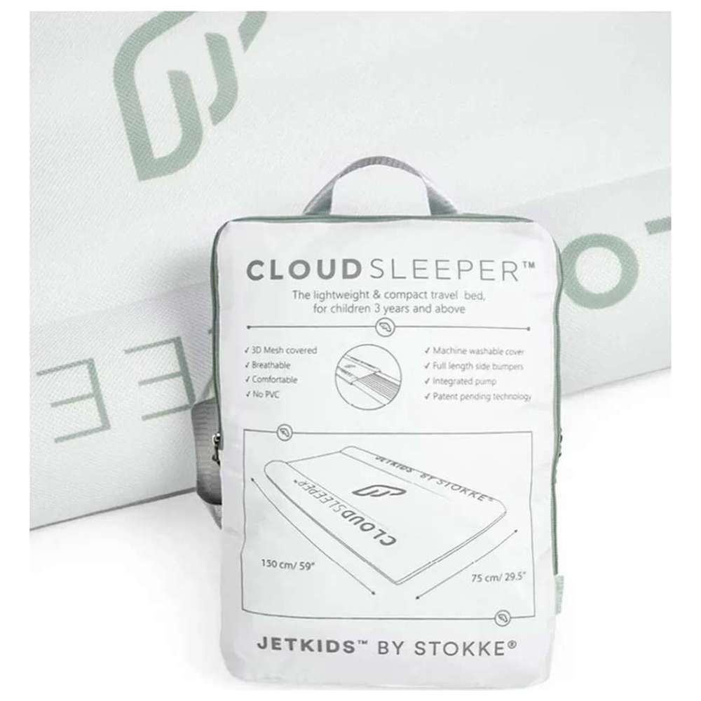 Stokke - JetKids CloudSleeper Inflatable Travel Bed - White