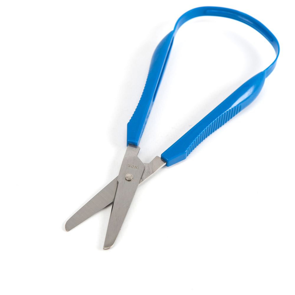 TTS - Lightweight Easi Grip Right Handed Scissors - Blue