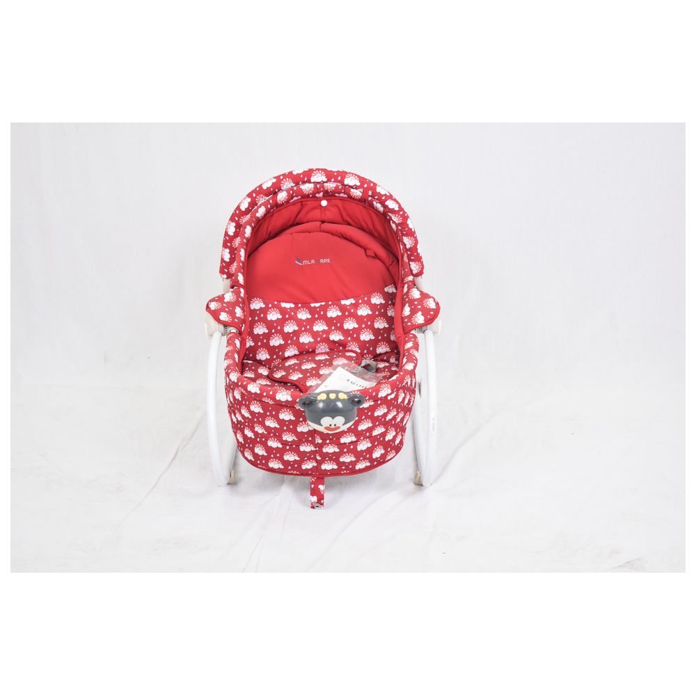 أملا كير - سرير هزاز - أحمر