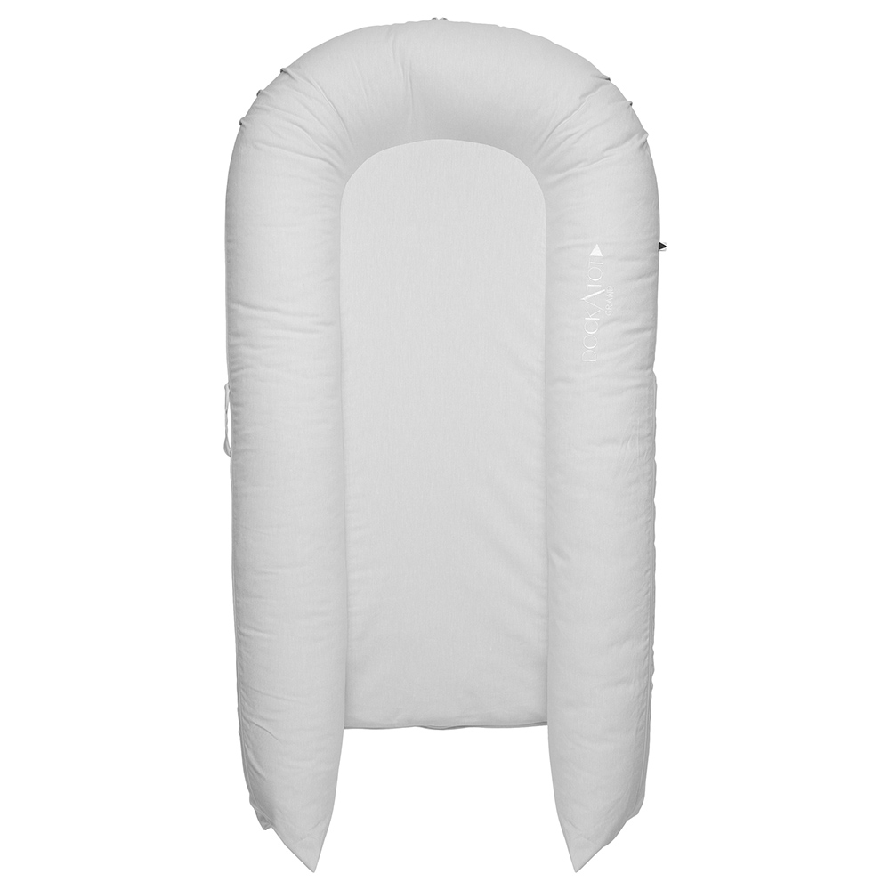 Dockatot - Grand Pod Cover Only - Fog Grey Chambray