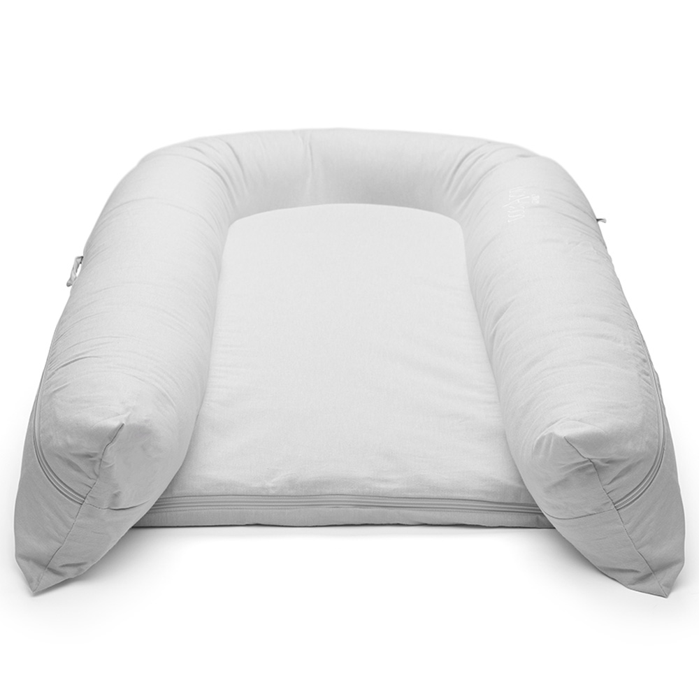 Dockatot - Grand Pod Cover Only - Fog Grey Chambray