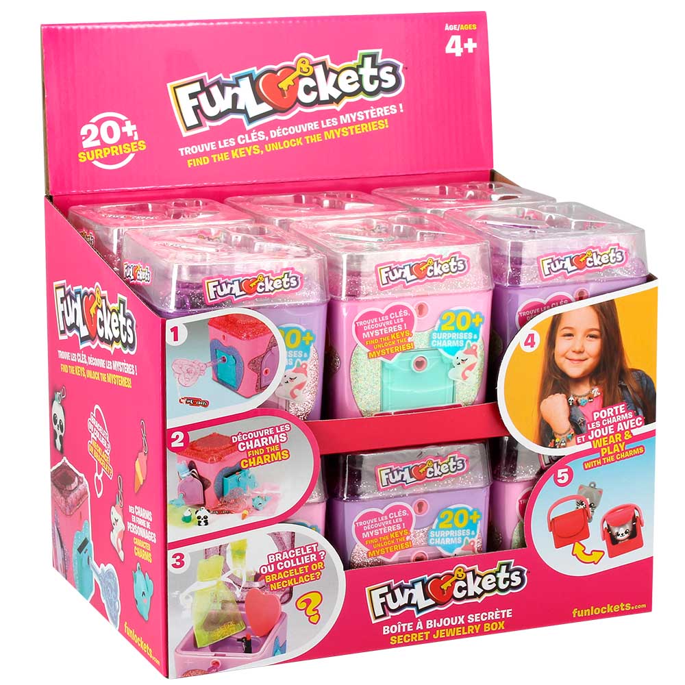 Fun Lockets - Secret Jewellery Box - 20+ Pcs