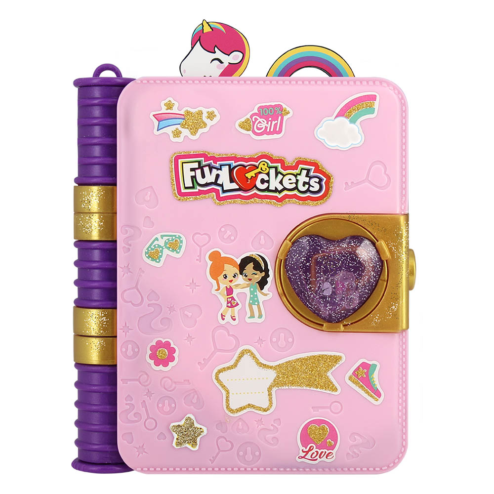 Fun Lockets - Secret Journal - Glitter Edition - 30+ Pcs