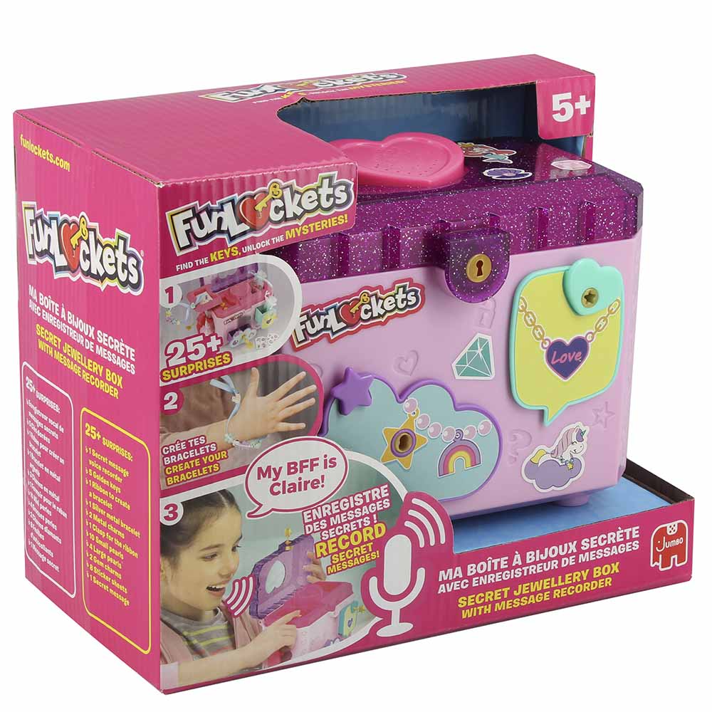 Fun Lockets - Secret Jewellery Box - 25+ Pcs