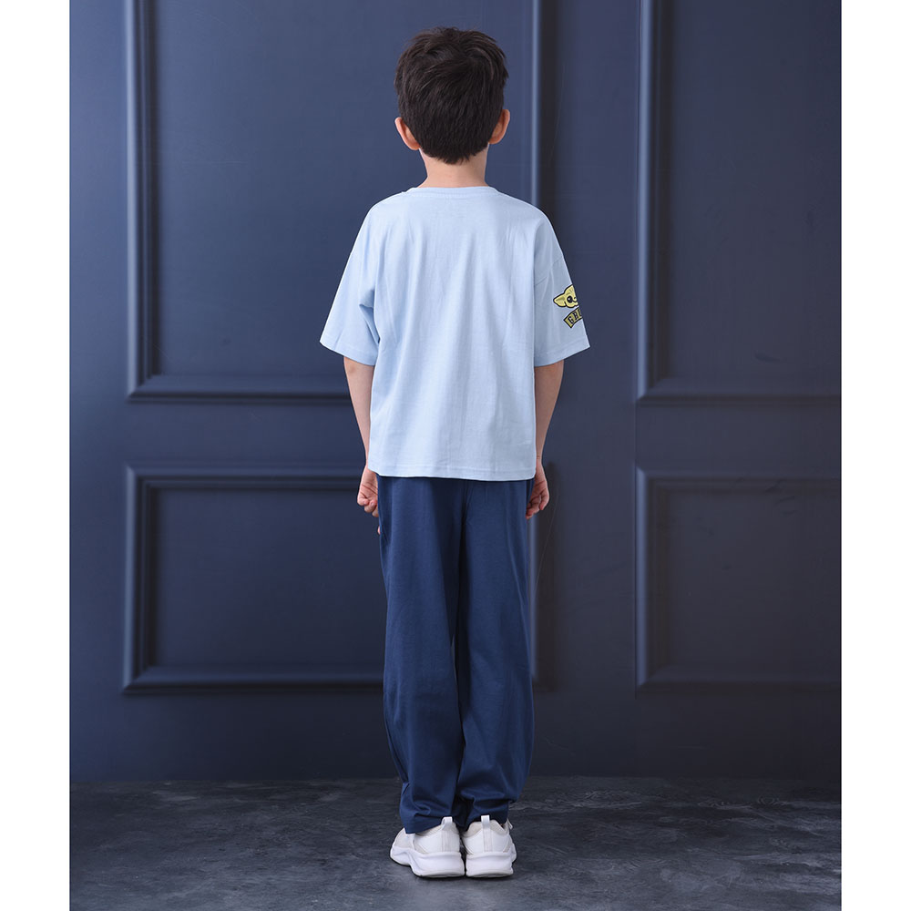 Star Wars - 2pc-Set - Boy Half Sleeve T-Shirt With Pyjama - Blue