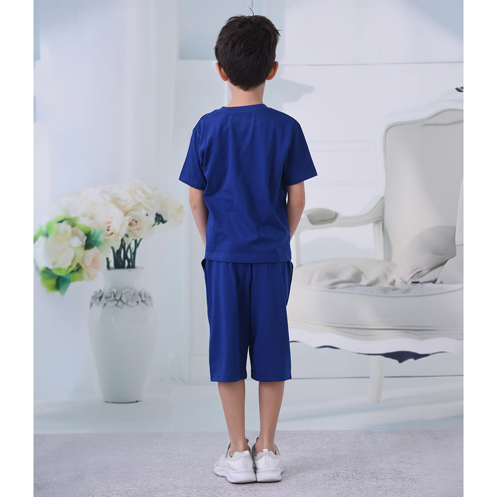 Star Wars - 2pc-Set - Boy Half Sleeve T-Shirt With Shorts - Dark Blue