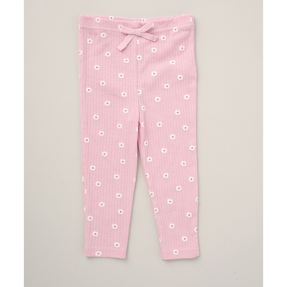 Lily & Jack - 3pc-Set - Baby Girl Top, Leggings And Headband - Pink