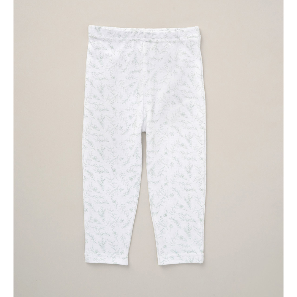 ليلي اند جاك - طقم 3 قطع - بلوزة وليقنز وربطة رأس للبنات - أخضر