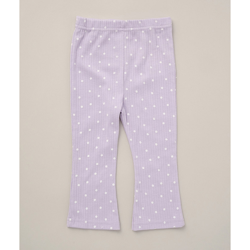 Lily & Jack - 3pc-Set - Top, Leggings And Headband - Purple/White