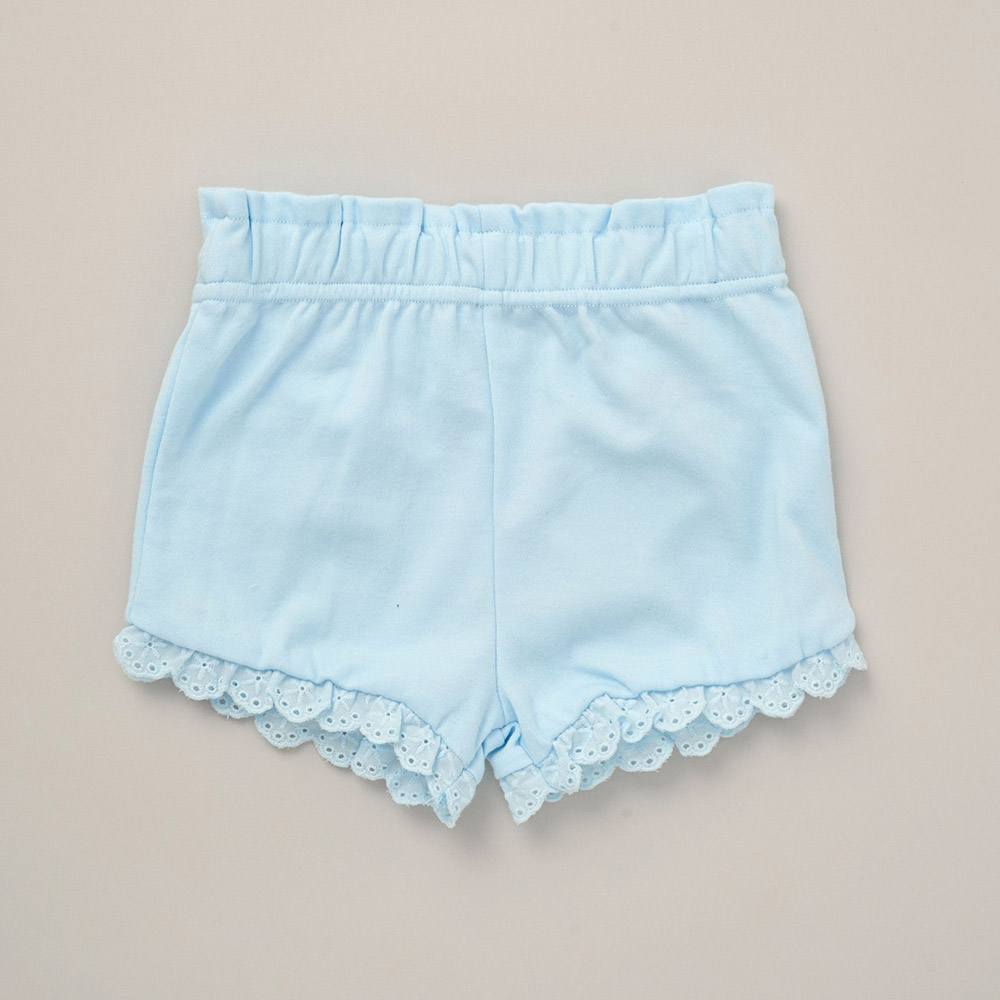 Lily & Jack - 3pc-Set - Girl Top, Shorts And Headband - Blue