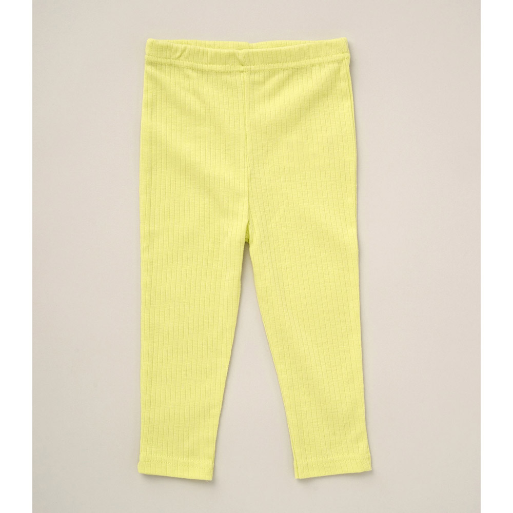 ليلي اند جاك - طقم 3 قطع - توب وليقنز وربطة رأس - وردي وأصفر