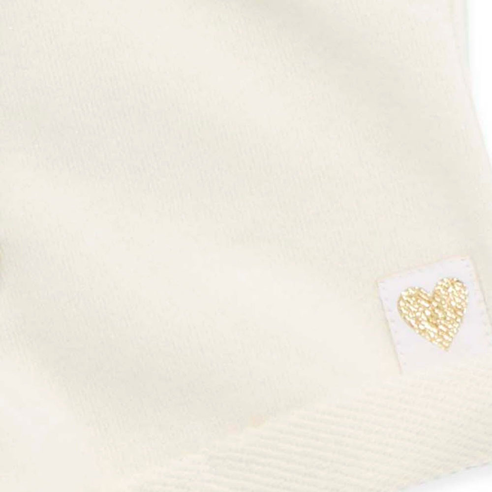 لتل كانجاروز - شورت مطاط كامل مع رباط للبنات - كريمي