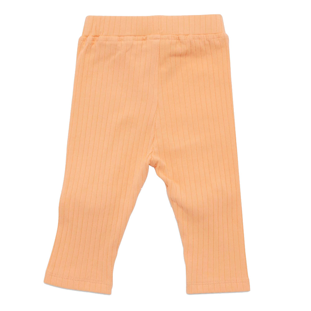Little Kangaroos - Baby Girl Full Elastic Leggings - Peach