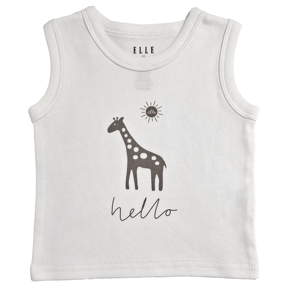 Smart Baby - 3pc-Set - Baby Boy Sleevesless Sandos