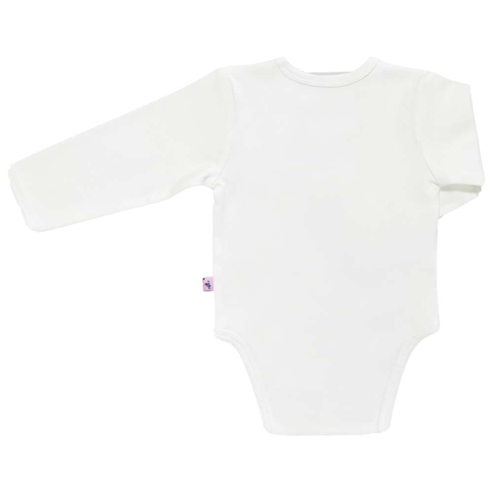 Smart Baby - Organic Full Sleeve Bodysuit - White