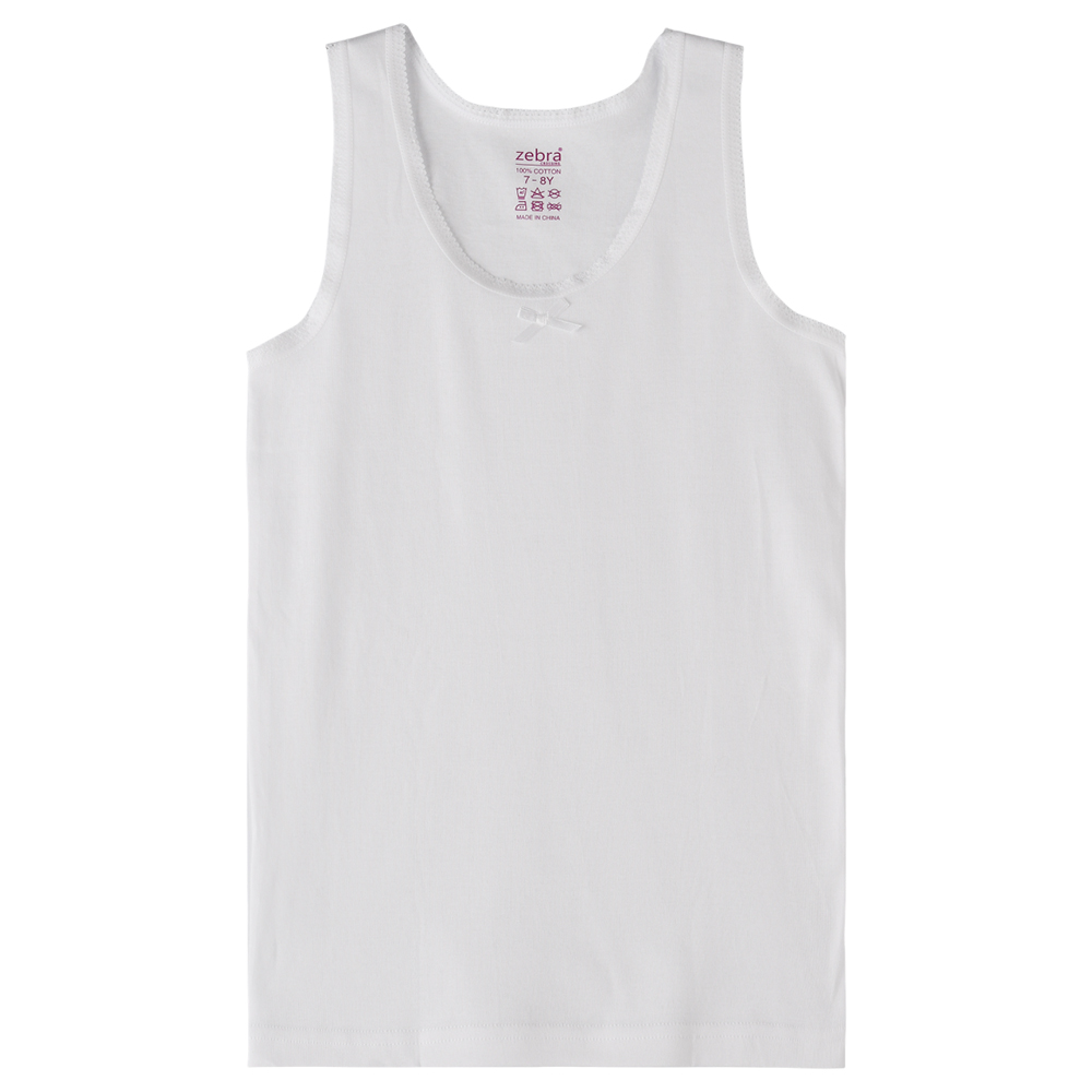 زيبرا كروسينج - طقم شلحة بناتي للمراهقات - 3 قطع - أبيض