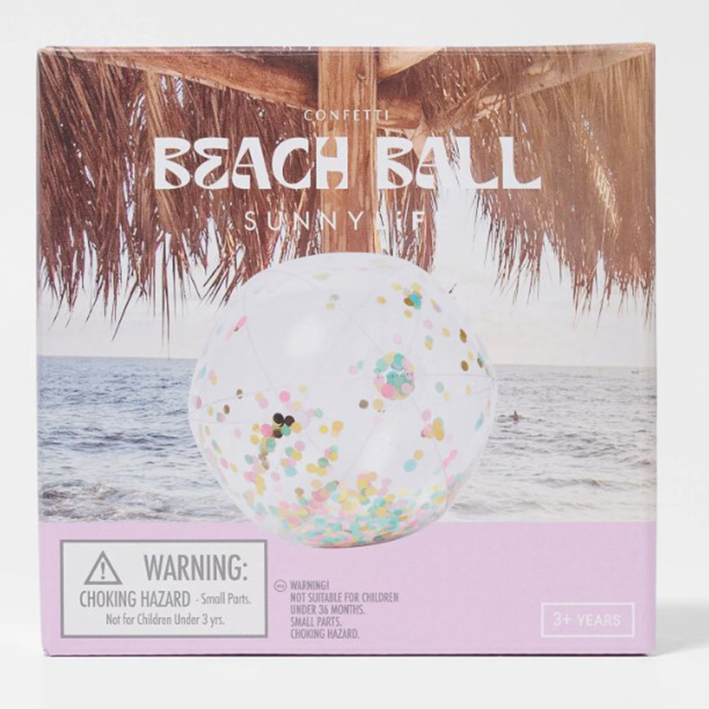 Sunnylife - Inflatable Beach Ball - Confetti