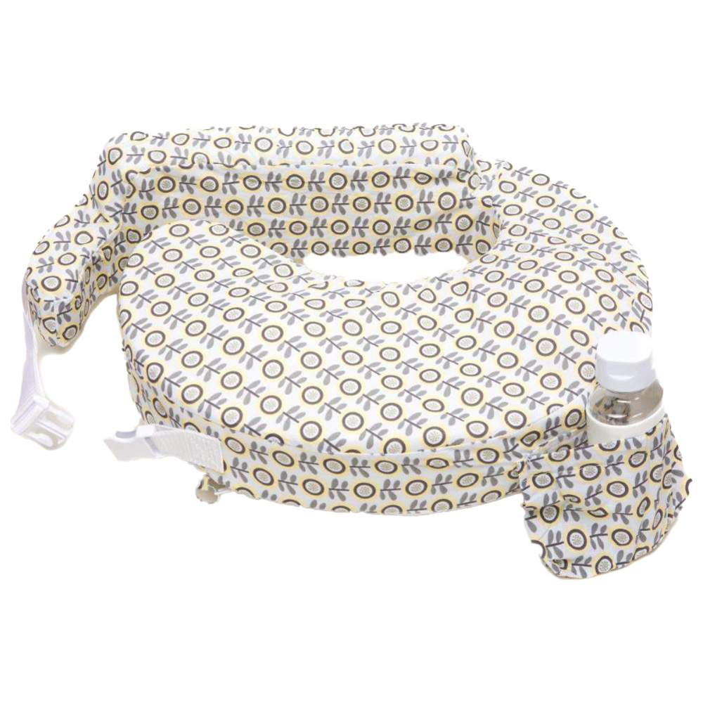 ماي برست فرند - وسادة الرضاعة للسفر قابلة للنفخ - منقوش فاتح