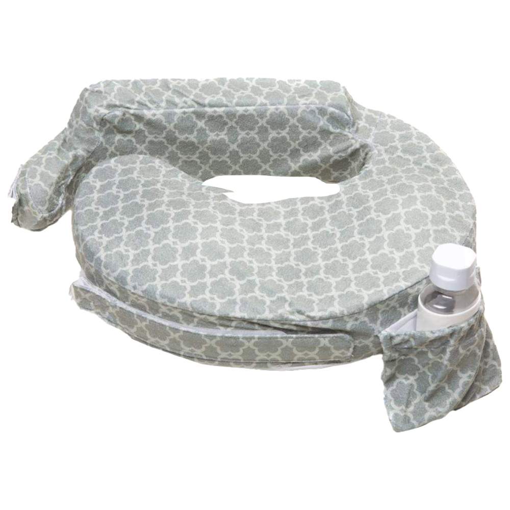 My Brest Friend - Deluxe Pillow - Flower Key Gray